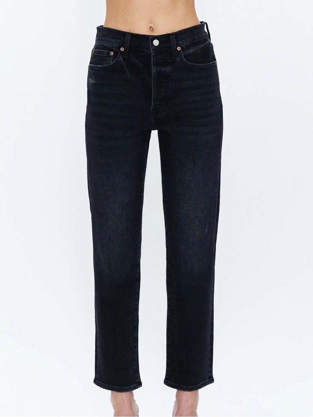 Pistola Charlie High Rise Classic Straight Ankle Jeans